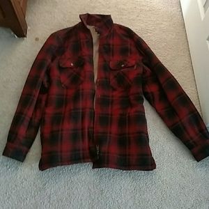 Wolverine fleeced flannel